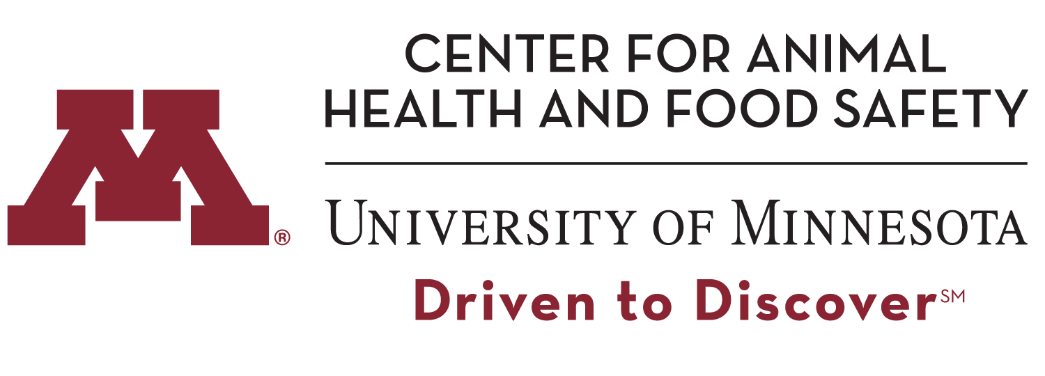 center for animal health and food safety wordmark